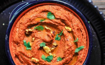 RED PEPPER AND WALNUT DIP